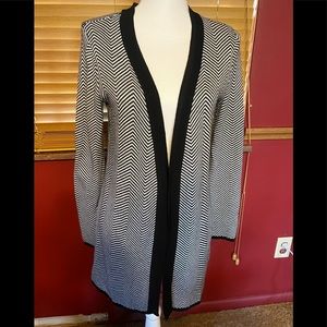 Liz Claiborne open long cardigan